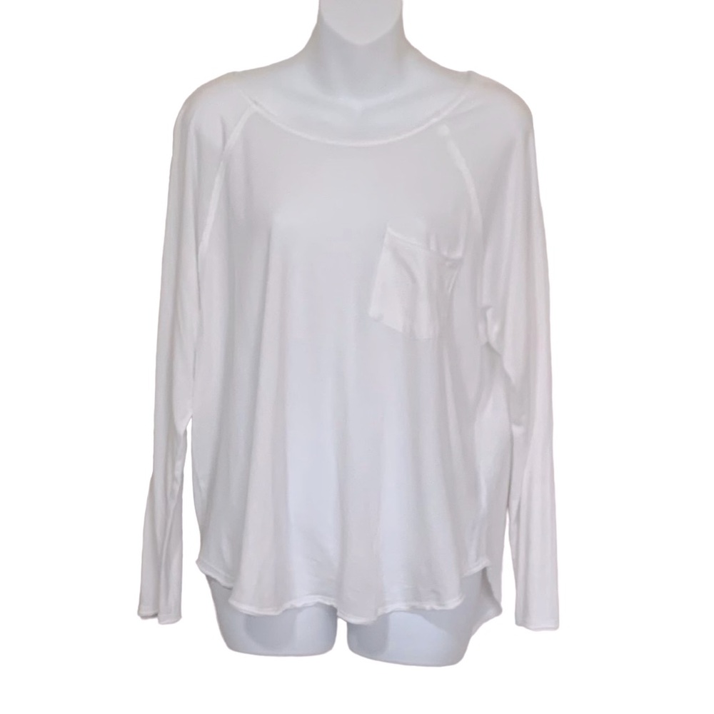 Carly Jean Los Angeles White Riley Long Sleeve Top